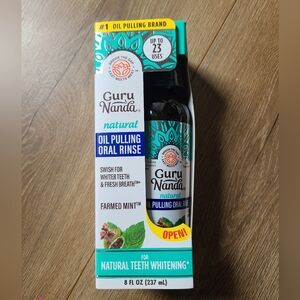 Guru Nanda Oil Pulling Oral Rinse 8 Fl Oz